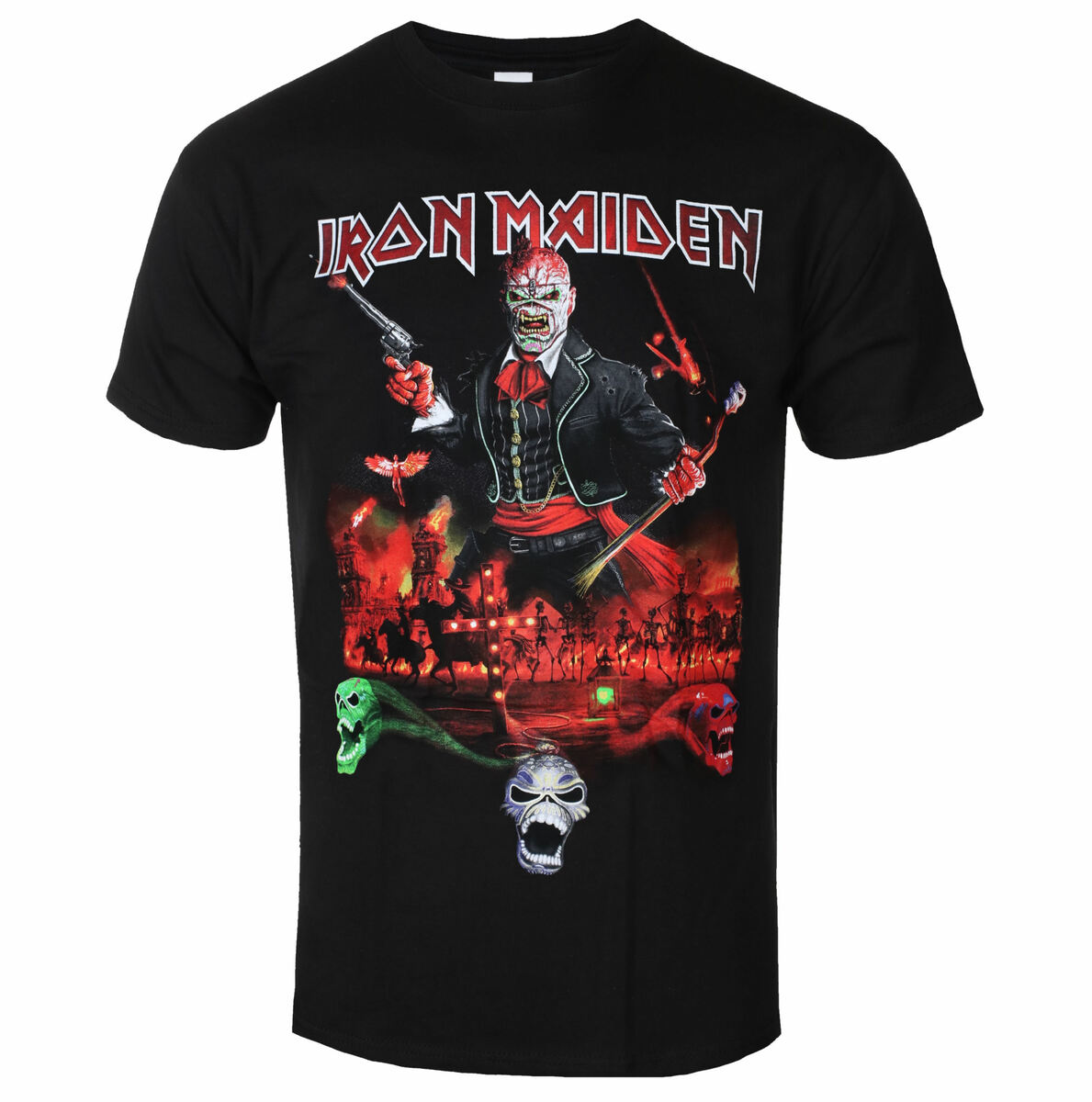 Men's T-shirt Iron Maiden - LOTB Live Album - Black - ROCK OFF L